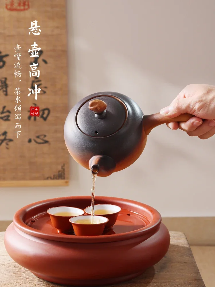Charcoal firing alcohol stove Clay oven Teapot warmer Home