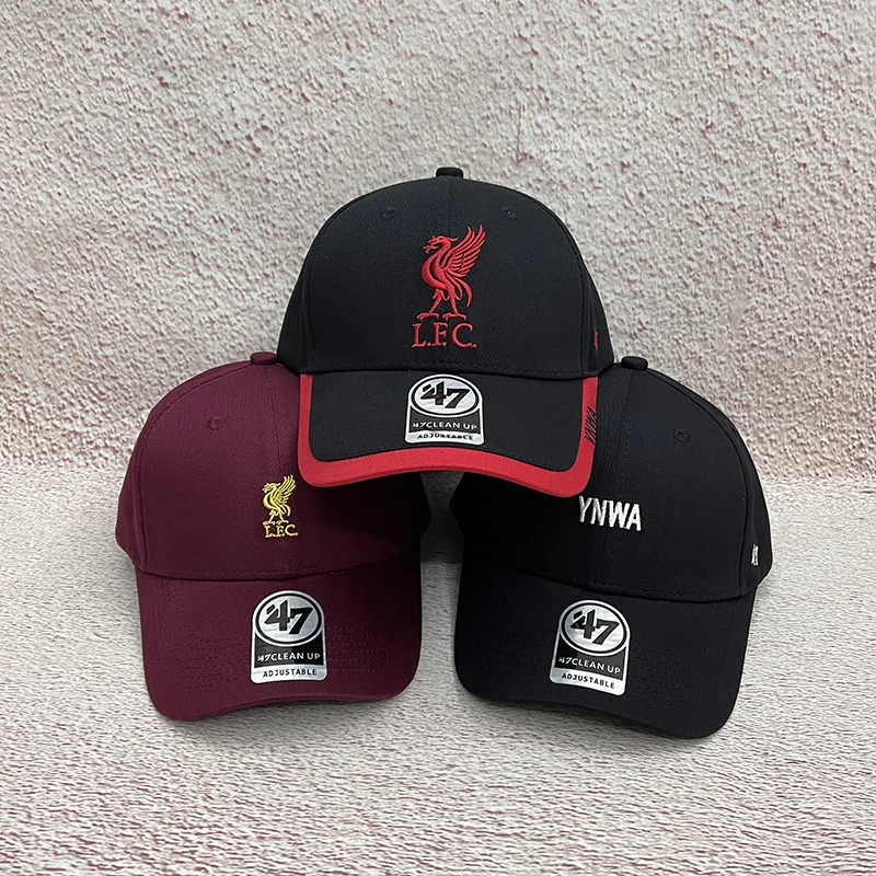 

47brand Original Baseball Cap, Football Sports Casual Duckbill Cap, Luxury Trendy Brand Embroidered Fashion Sun Cap