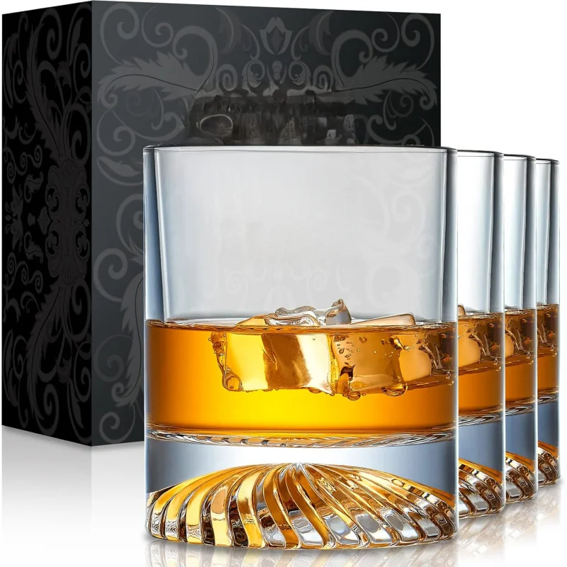 

Классический подарок для любителей Духов: набор из 4 старых очков на тяжелом основе, 12 унций — повысить впечатления от домашнего бара.