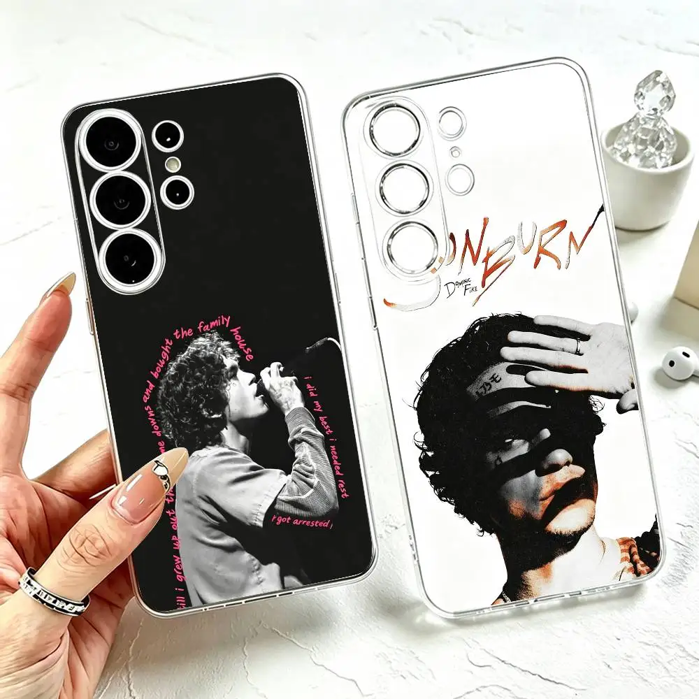 Coque de téléphone D-Dominic Fike pour Samsung S25, S24, S21, S22, S23, S30, Ultra, S20, Plus, Fe, coque transparente