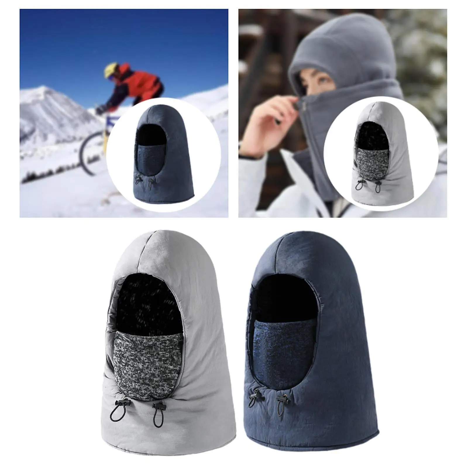 Wintermuts nekwarmer Warm comfortabel gezichtsmasker voor skiën, wandelen, snowboarden