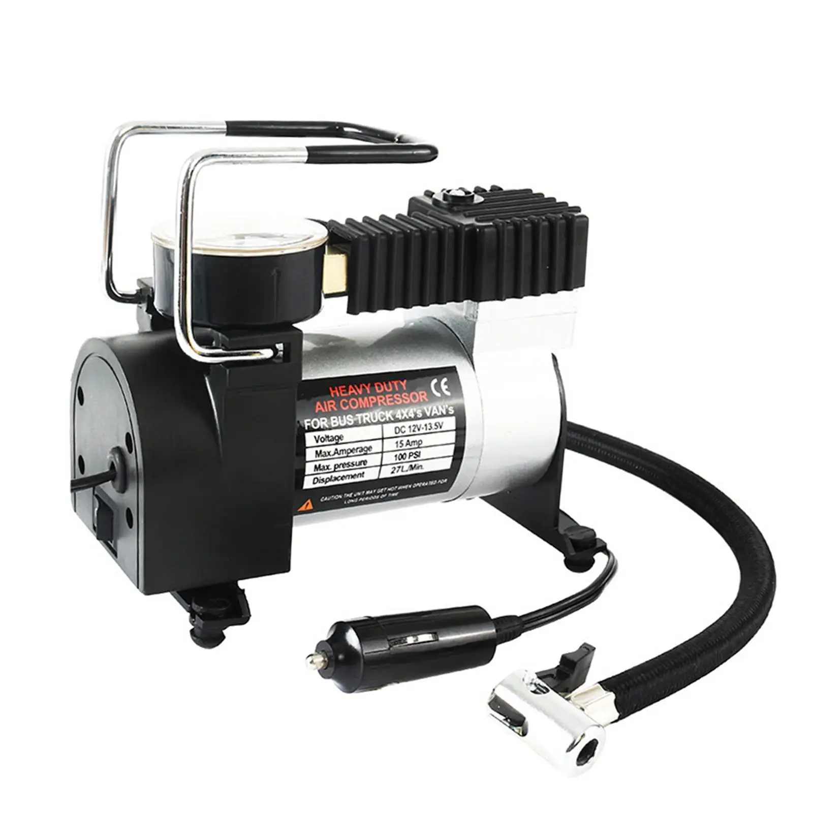 Tire Inflator Portable Multipurpose Portable Car Tire Pump for SUV Cars