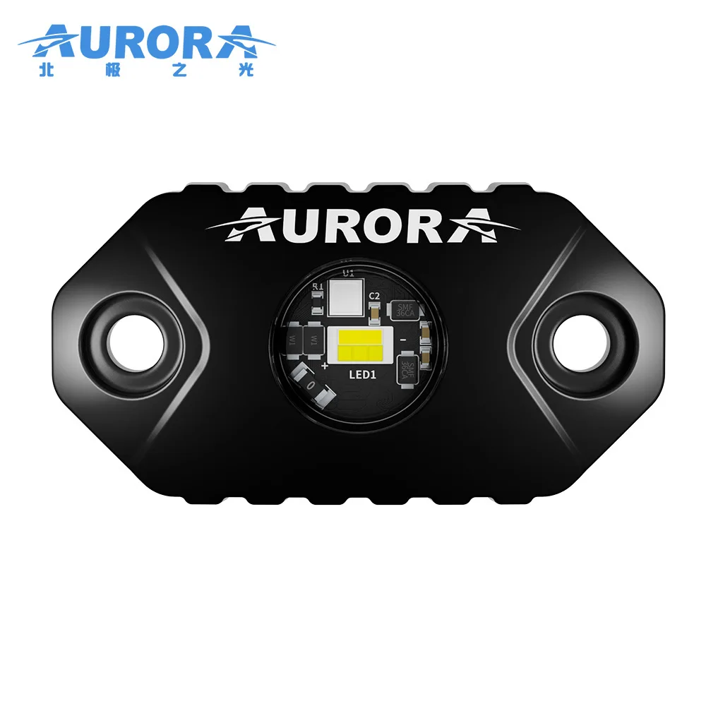 Car chassis light atmosphere light - single lamp, dual color (white + amber), 15W, best-selling high-quality car lamp