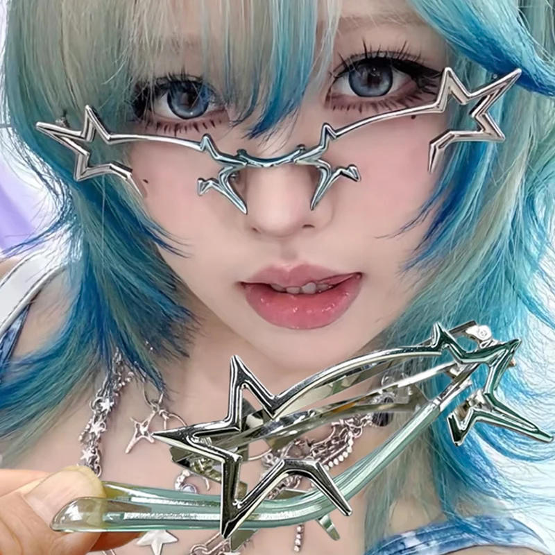 Oculos-y2k-punk-com-armacao-metalica-em-formato-de-estrela-poligonal-lentes-gradientes-dobraveis-e-irregulares-para-cosplay-feminino