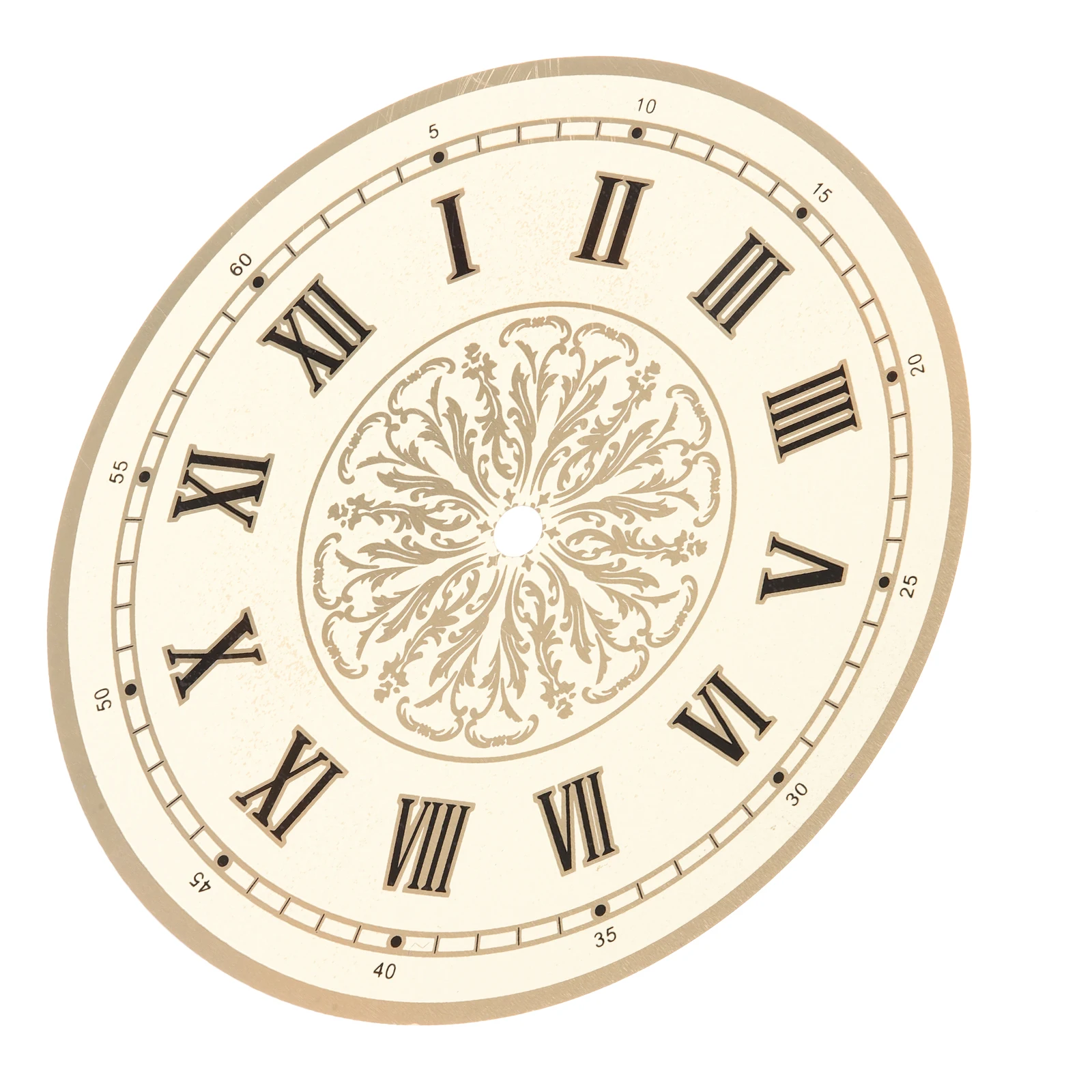 

Aluminum Plate Round Dial Replacement For Diy Wall Roman Numeral Clock Dial Clock Movement Parts Tool Kit