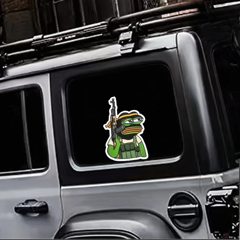 

​Sad Frog Meme Car Sticker Waterproof Reflective Vinyl Decal for Auto Motorcycle Helmet Laptop Bumper Scratch Protection