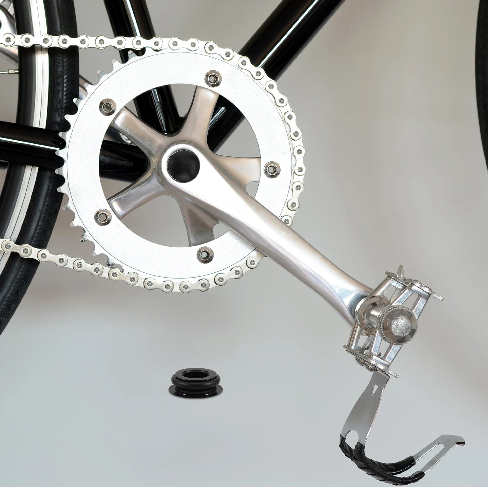 

3pcs Cnc Aluminum Crankshaft Dust Cover Mountain Bike Crankset Cap Enhanced Stability Durable Hollow Design Precision Fit For