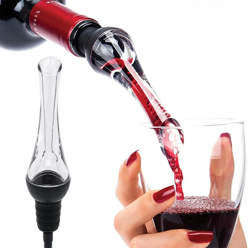 

JJTHNCR Red wine pourer, eagle-shaped wine decanter, quick decanter, silicone material, portable wine pouring tool