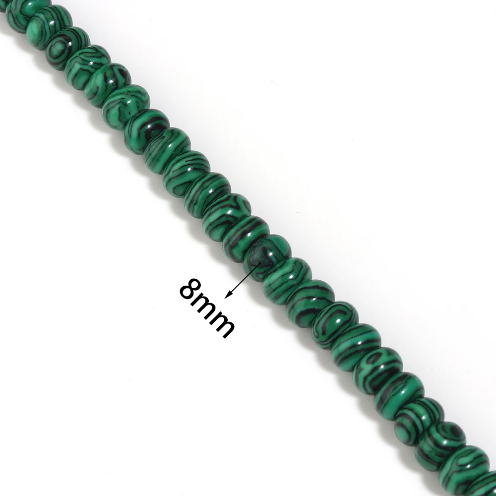 5x8mm Natural Abacus Rondelle Jade Quartz Beads Stone Flat Round DIY Charms Bracelets Loose Beads For Jewelry Making Supplies