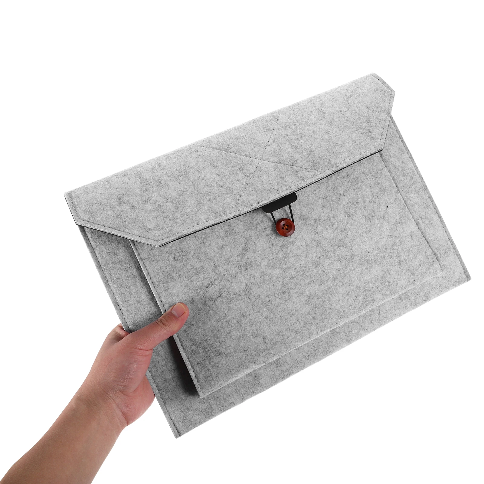 

Laptop Bag Computer Sleeve Multifunctional Felt Case for Women Tablet Bags Lightweight Portable Storage Solution