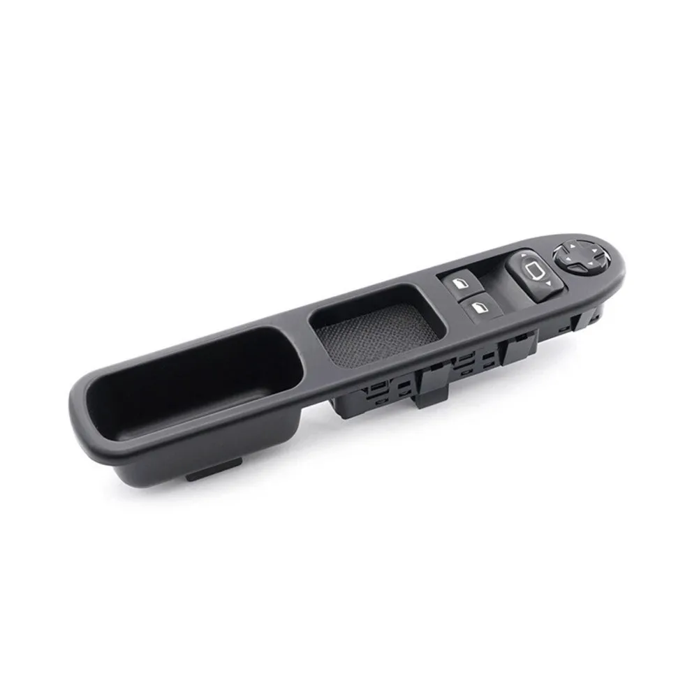 Car Window Repair Power Window Switch Folding Rearview Mirror Easy Installation Compatible 2006-2015 Reference 6554PZ For 207 CC