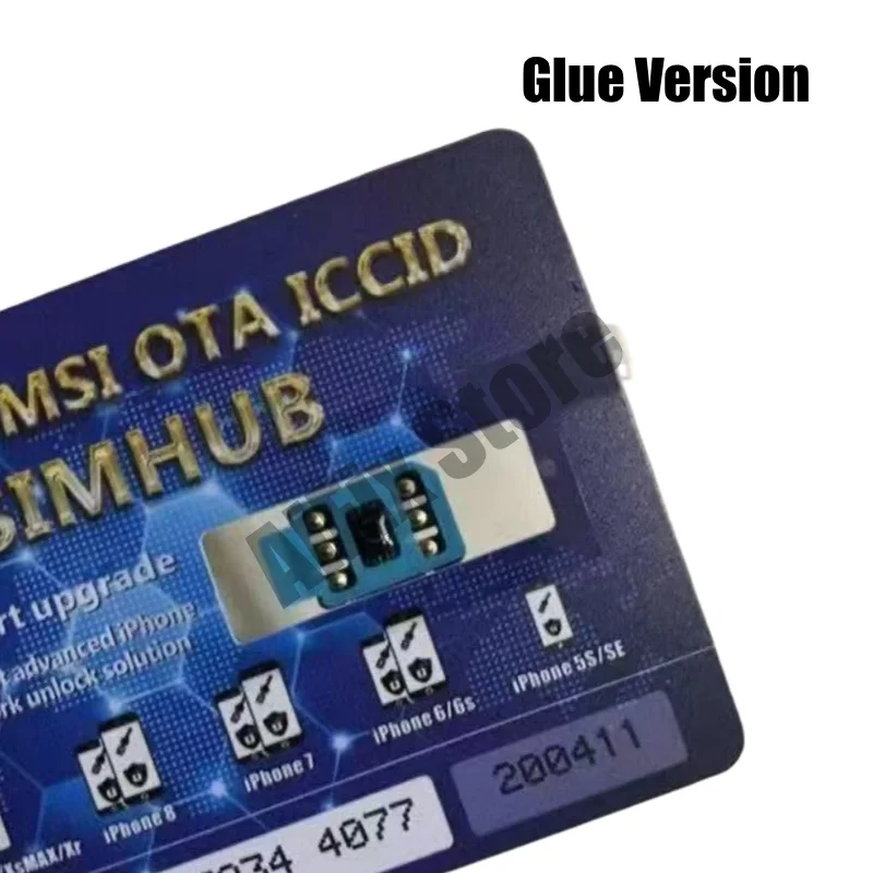 最新の Heicard Pro 片面バージョン ステッカー付き QPE-Volte TMSI モード iPhone 16 15 14 13mini 12mini 11 X 8 7 6用