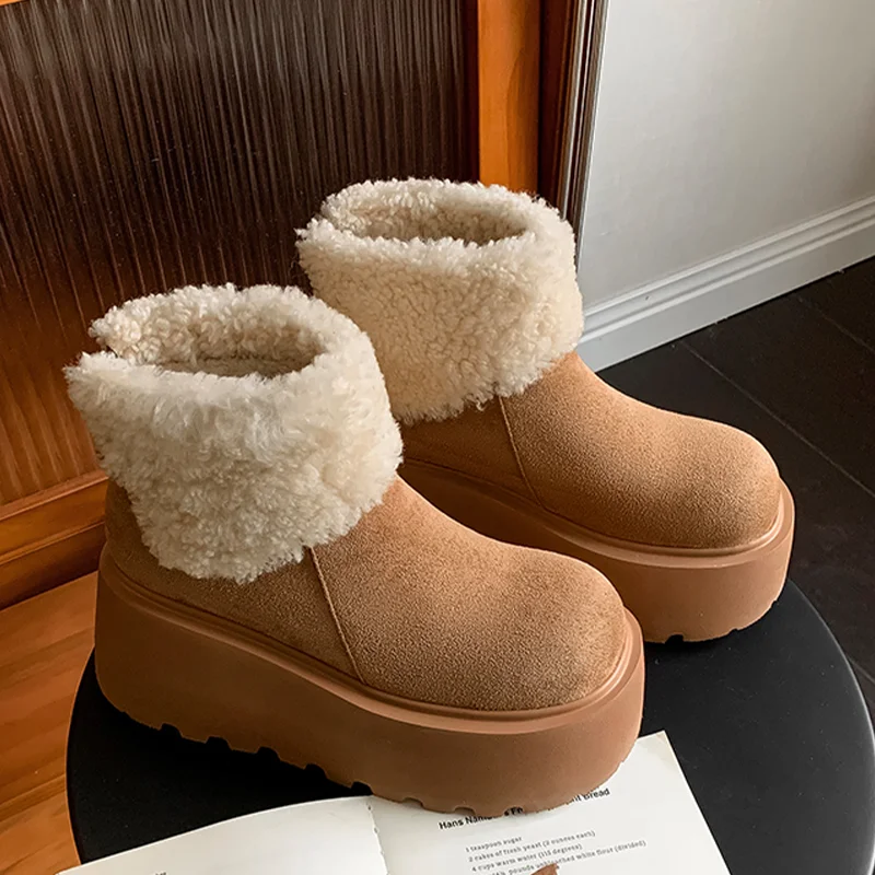 Fur Snow Ankle Boot… - image