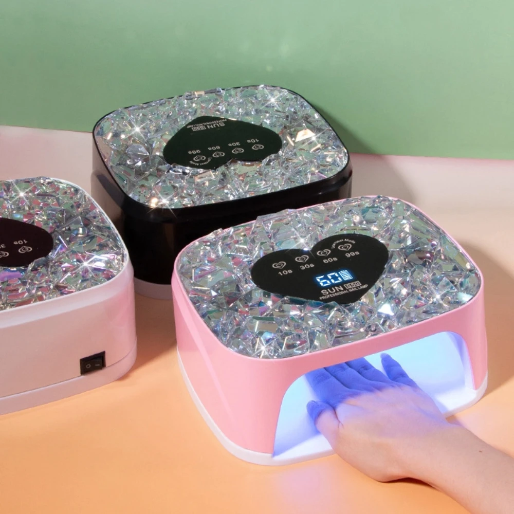 Lámpara UV inalámbrica para uñas, recargable, 36 LED, secador de uñas, luz UV, herramientas profesionales de manicura para decoración de uñas para el hogar y el salón