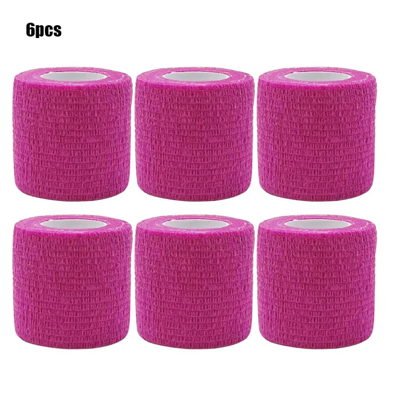 1//20pcs Sport selbst klebende rosa elastische Bandagen rutsch feste sportliche Vlies wasserdichte elastische Tattoo Bandagen Aid Kit