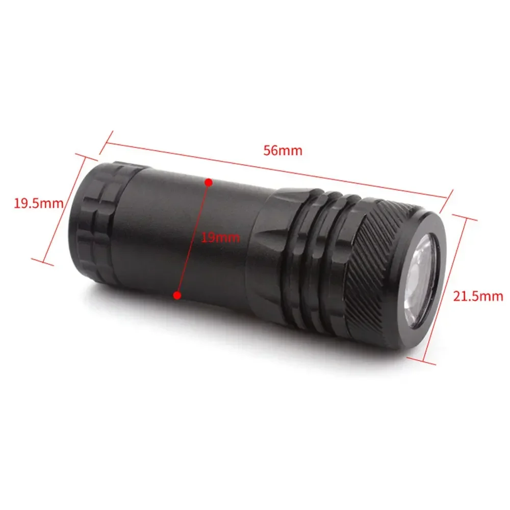 Tactical  Mini Flashlight LED 11/20MM Rechargeable Small Flashlight Under Hanging Light For Hunting Camping Fishing