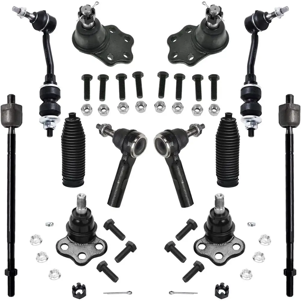 

Suspension Kit for 00-04 Dakota & Durango, 4 Ball Joints, 4 Tie Rods, 2 Sway Bar Links, 2000-2003