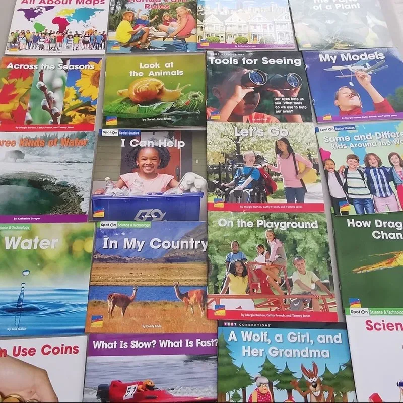 30 books English Benchmark children's extracurricular reading books simple sentences popular science + note-taking