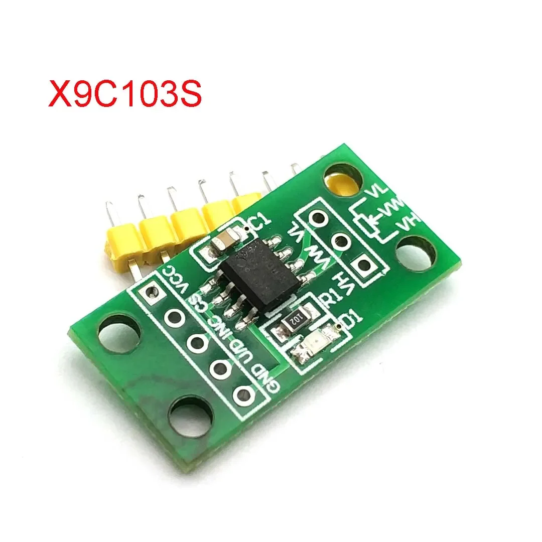 아두이노용 디지털 전위차계 보드 모듈 DC3V-5V, X9C103S