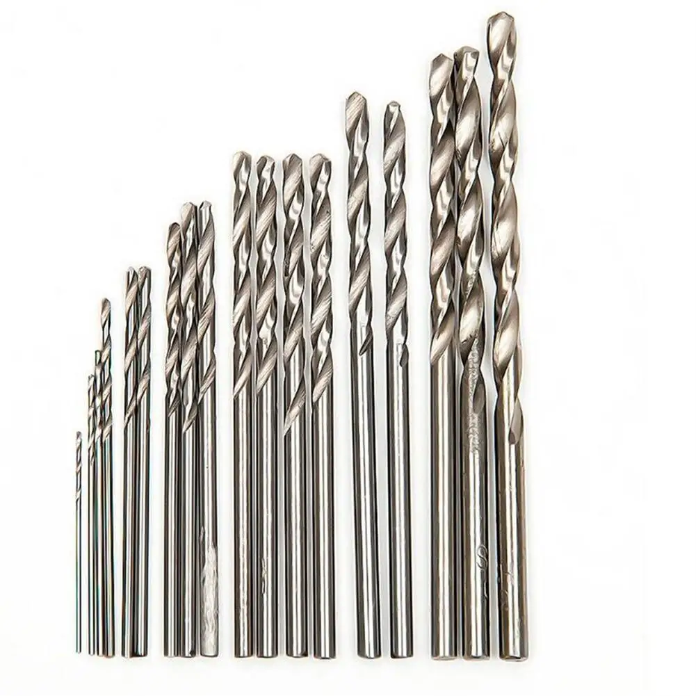 150pcs Professional Mini Twist Drill Bit Set With Plastic Storage Boxes Fast Drilling Speed High Speed Steel Drill Bit Set