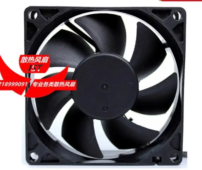 Ltsf لـ SUPERRED CHA8012CBS-OA-P DC 12V 0.17A 80x80x25mm 4-Wire Server Cooling Fan8cm