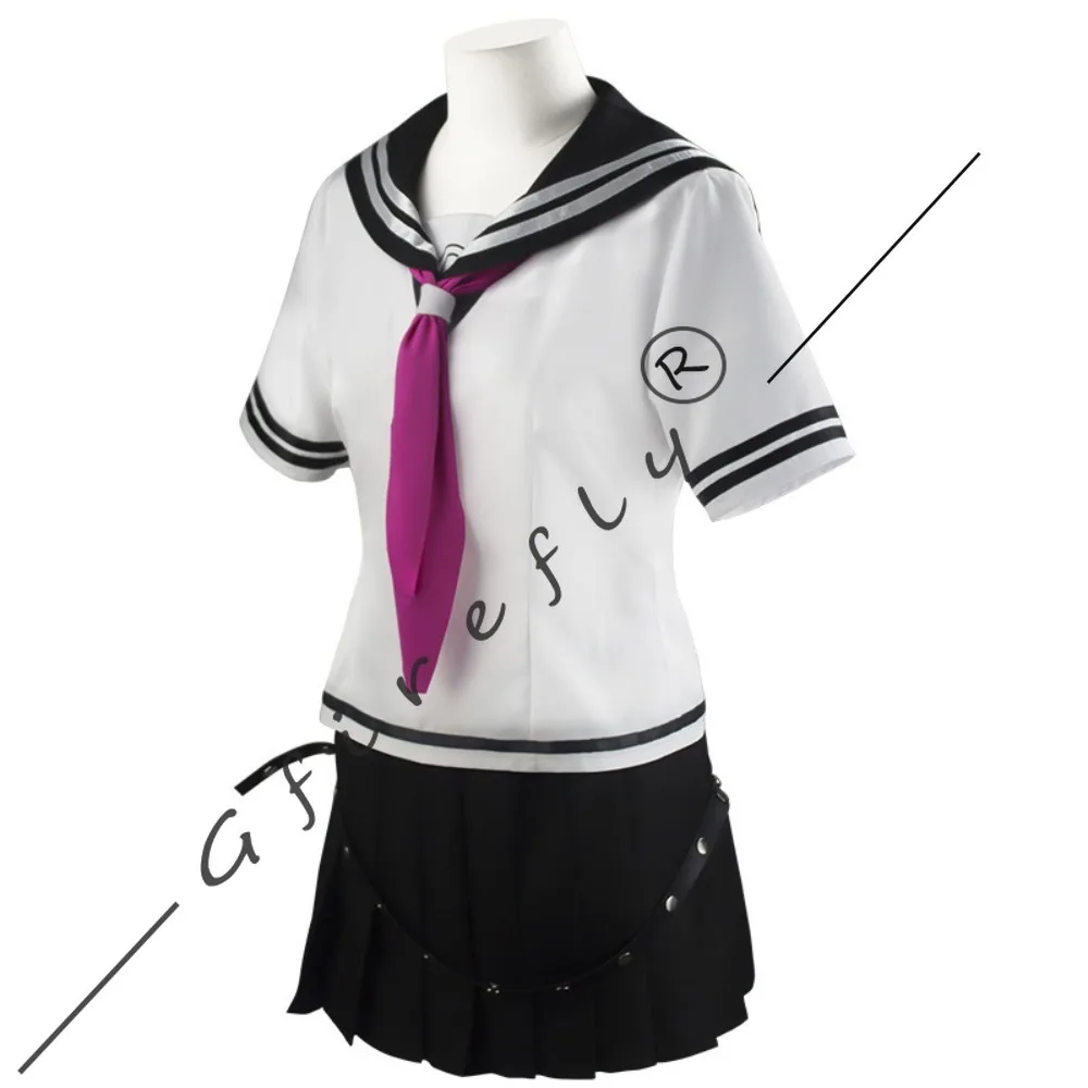 Danganronpa Mioda Ibuki Ultimate Musician Jk Sailor Suit Accessory Set Halloween Anime Convention Party Performance Costume view 5