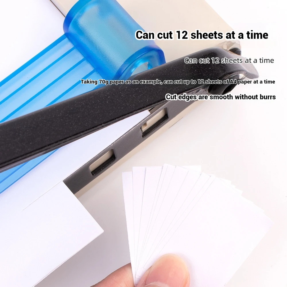 A4 Manual Detachable Paper Cutter Office Supplies A5 Multi-Functional Cutting Machine Photo Trimming Tool with Stripping Press