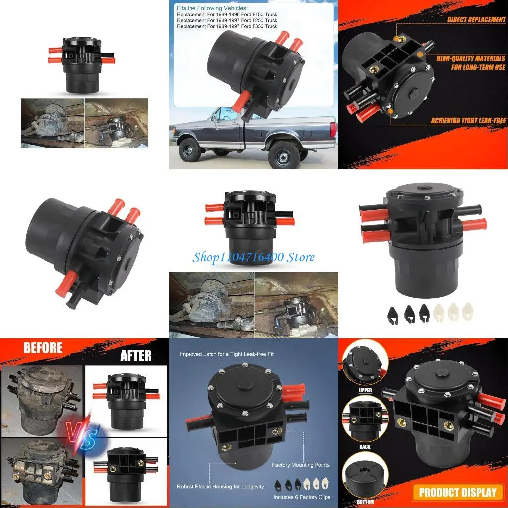 

y1gd Car Water Reservoir Switch Reservoir Selector Valves Compatible for F150 F250 F350 F1UZ-9B263-B Reliable
