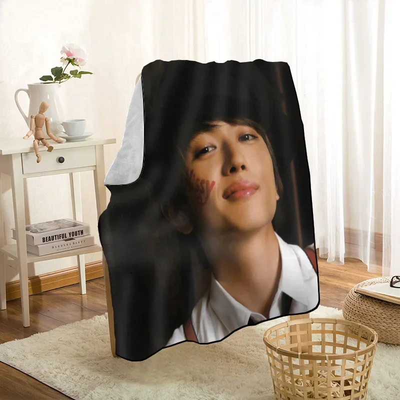 Nissy Japanese Singer Throw Blanket Personalized Blankets On For The Sofa/Bed/Car Portable 3D Blanket For Kid Home Textile 1201