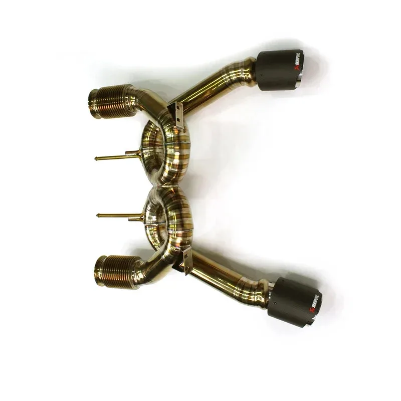 Factory Hot Selling Factory Price Peormance Titanium Catback Exhaust with Downpipe for  720s 4.0 2017-2019 Car Exhaust Pipe Syst