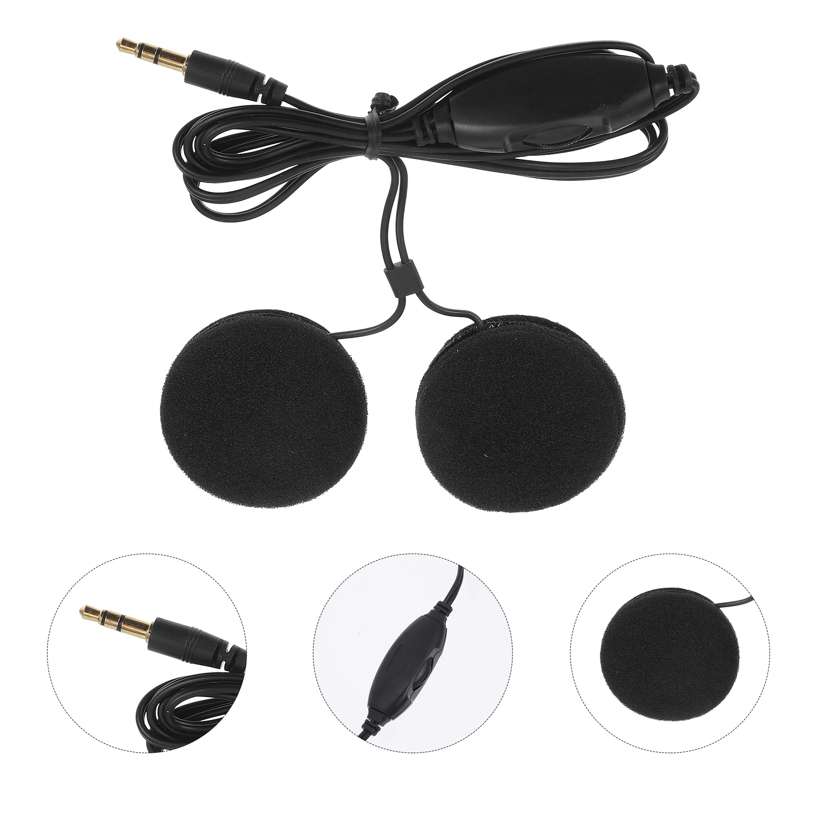 

2pcs Motorcycle Headset High Sound Quality Windproof Intercom System Voice Navigation Music Playback For Cyclist Riders