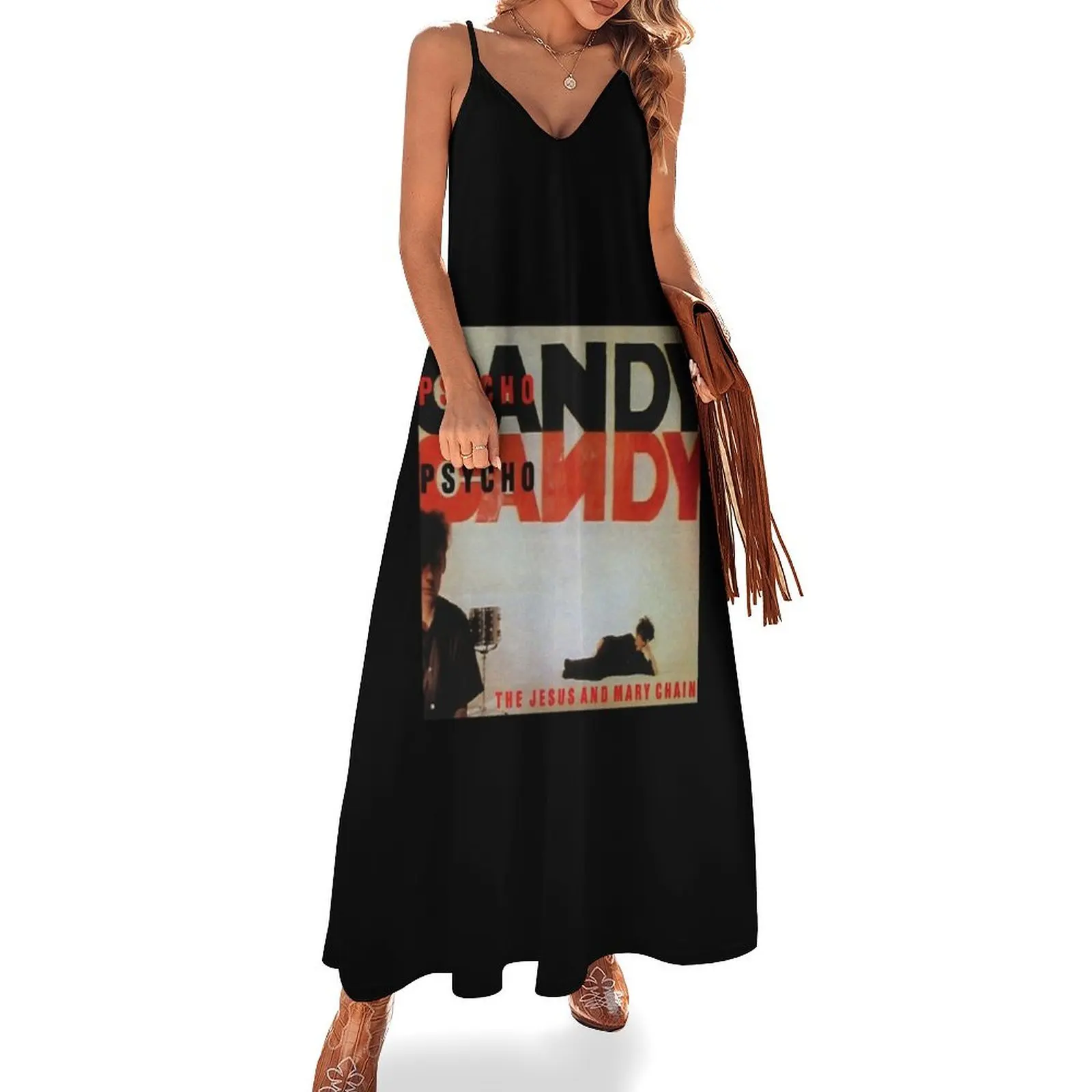 

The Jesus And Mary Chain Sleeveless Dress long sleeve dress Long dresses Dress