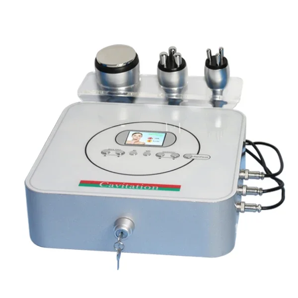 3 in 1 mini cavitation machine three pollor rf for face lifting and body slimming