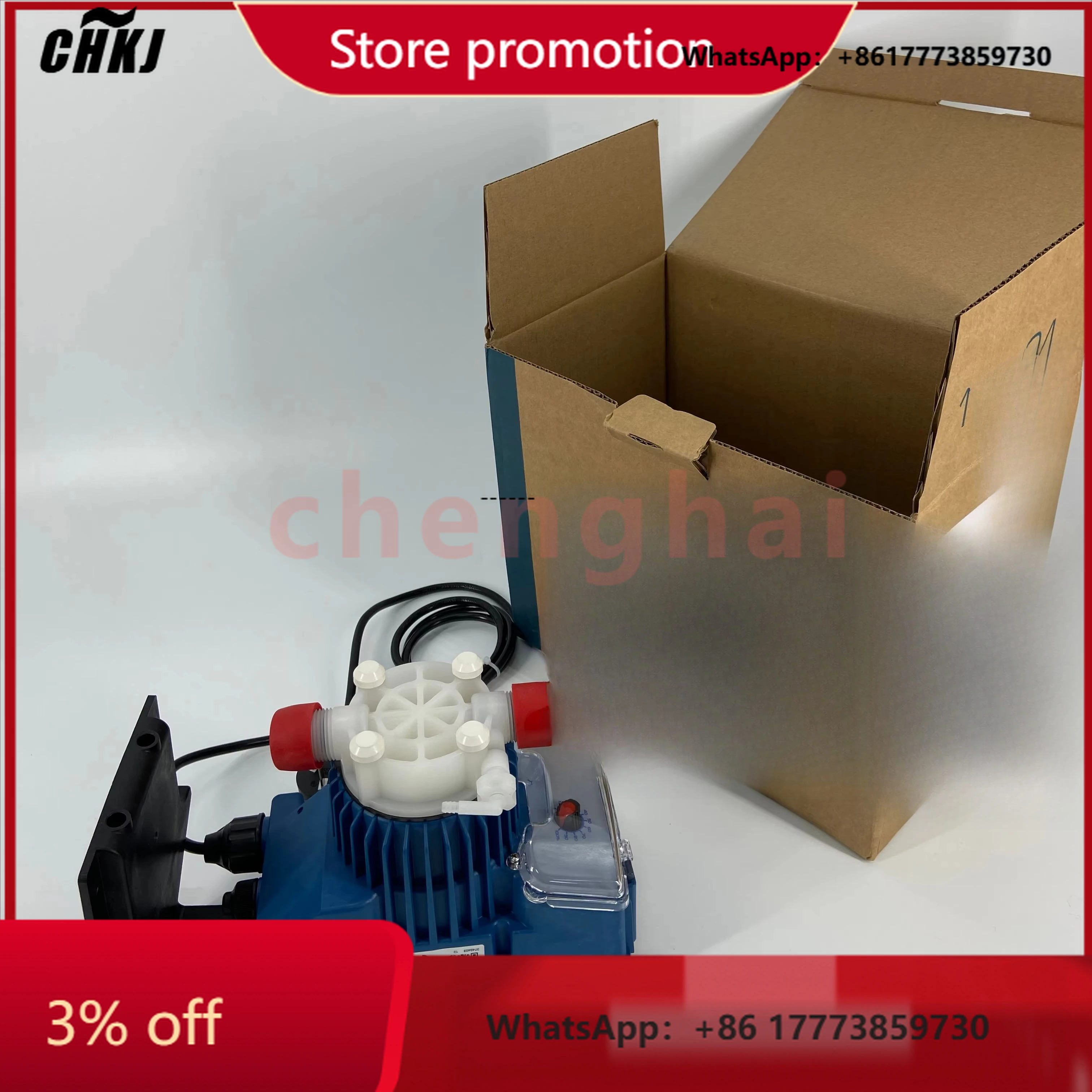 

CHKJ-2025NEWItaly Brand Seko Factory Solenoid Dosing Metering Pumps Chemical Pump PVDF