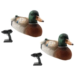 2X V201 RC Boat RC Duck Boat 2.4Ghz Hunting Motion Remote Control Duck Boat Waterproof