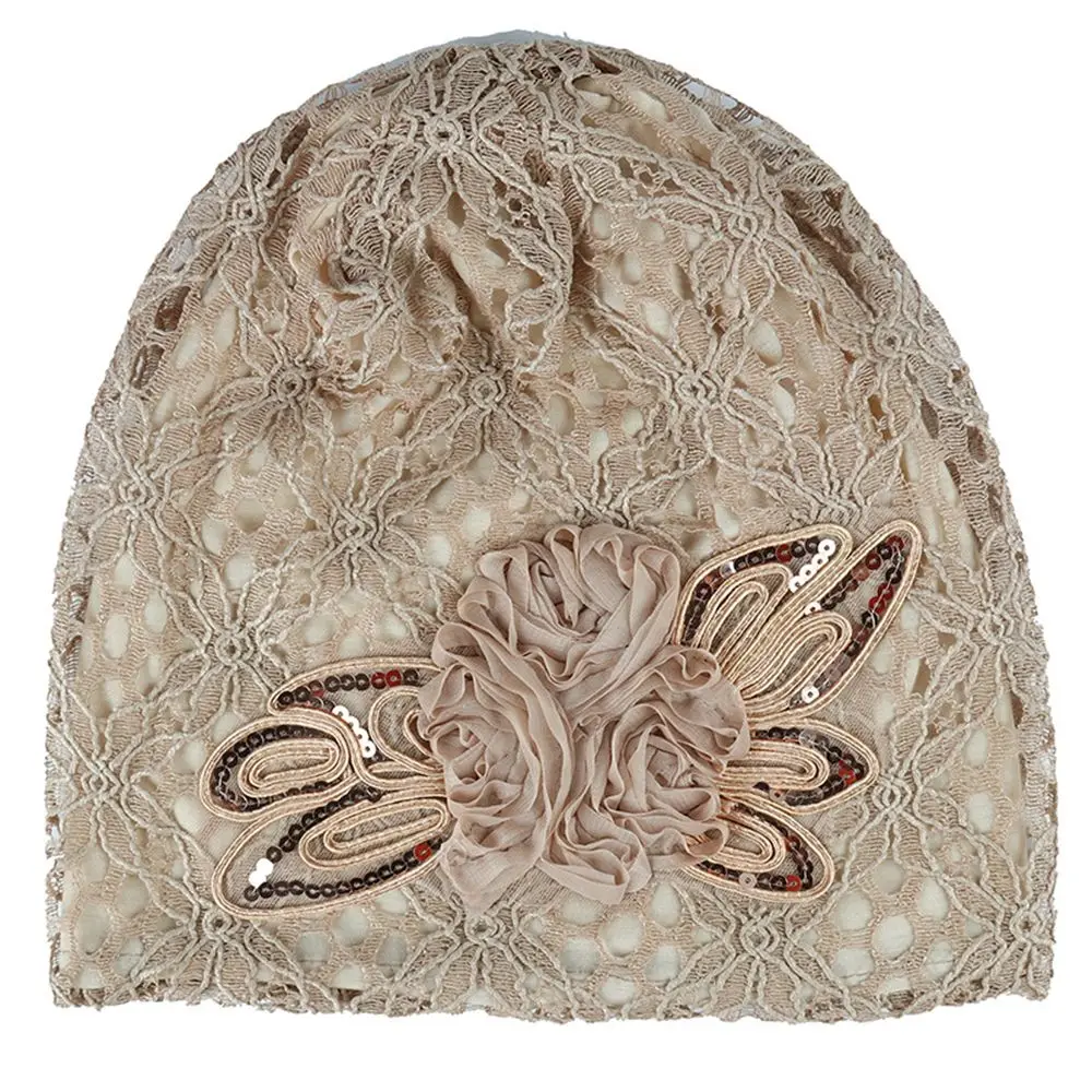 Lady Cancer Chemo Hat Capped Toe Cap Turban Hedging Cap Dome hat Head Wrap