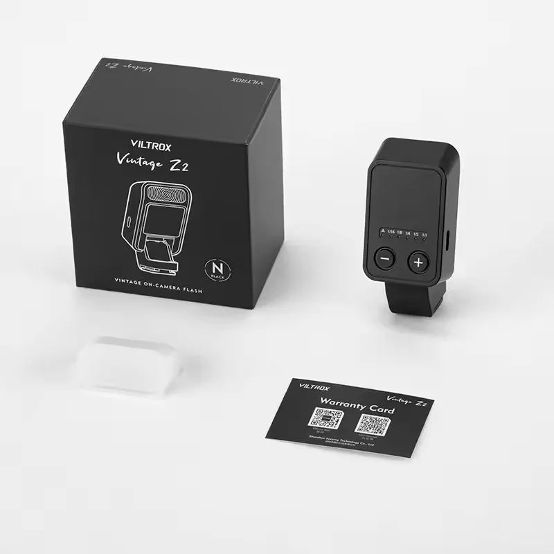 Foldable Mini Flash Camera Viltrox Vintage Z2 W/ Diffuser Hot Shoe Speedlight On-camera LED Fill Light for Canon Nikon Sony Fuji