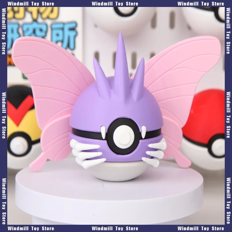 

3D Printing Butterfree Poké Ball Series Pokémon Game Peripheral High Quality Collection Model Desktop Ornament Decoration Toy
