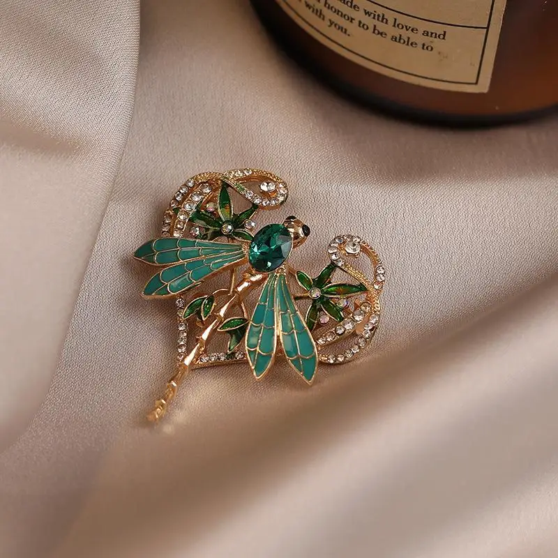 موضة جديدة رائعة اليعسوب دبابيس للنساء الملابس معطف مجوهرات اكسسوارات الهدايا #2