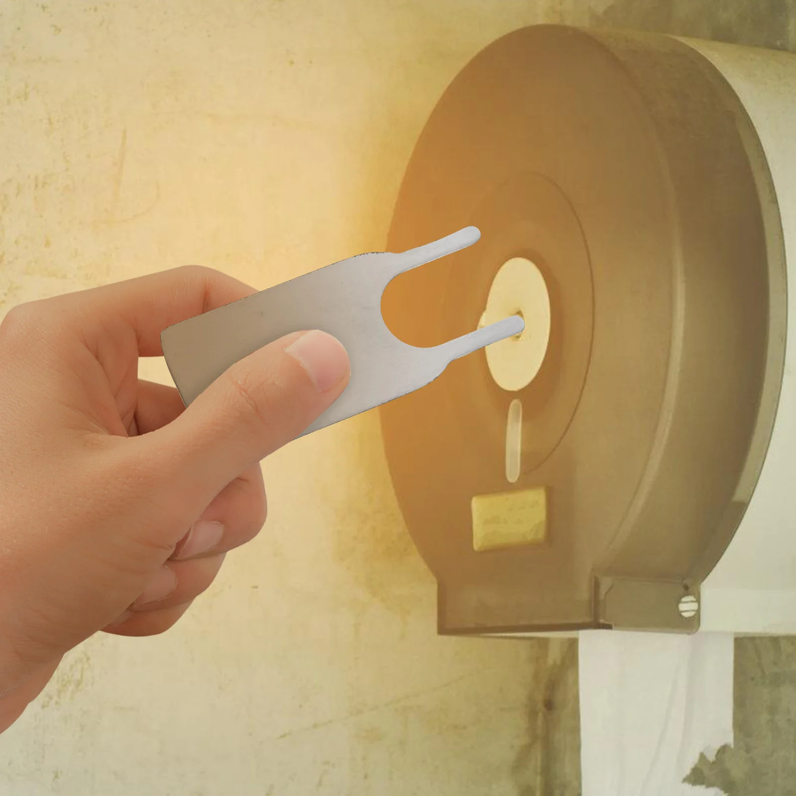 

Universal Paper Towel Dispenser Key Replacement Toilet Paper Dispenser Part Bathroom Towel Commercial Roll Pape Dispensers Key