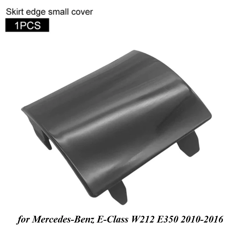 2126981530 Front Left Side Sport Panel Skirt Rocker Jack Cover Cap Fit for Mercedes-Benz E-Class W212 E350 2010-2016 Black