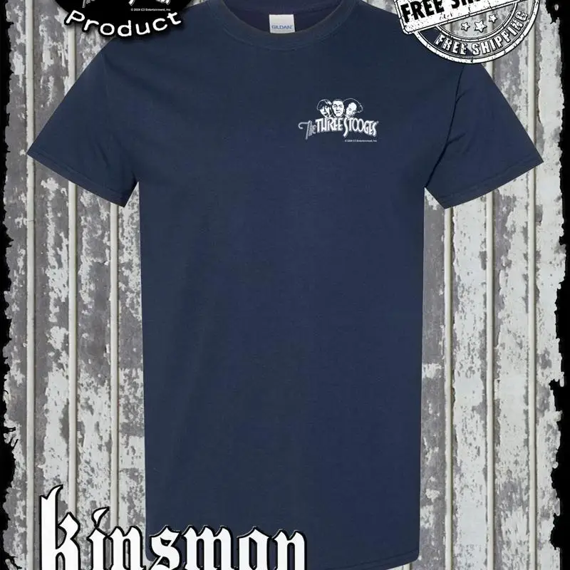 Three Stooges Logo Crest T Shirt