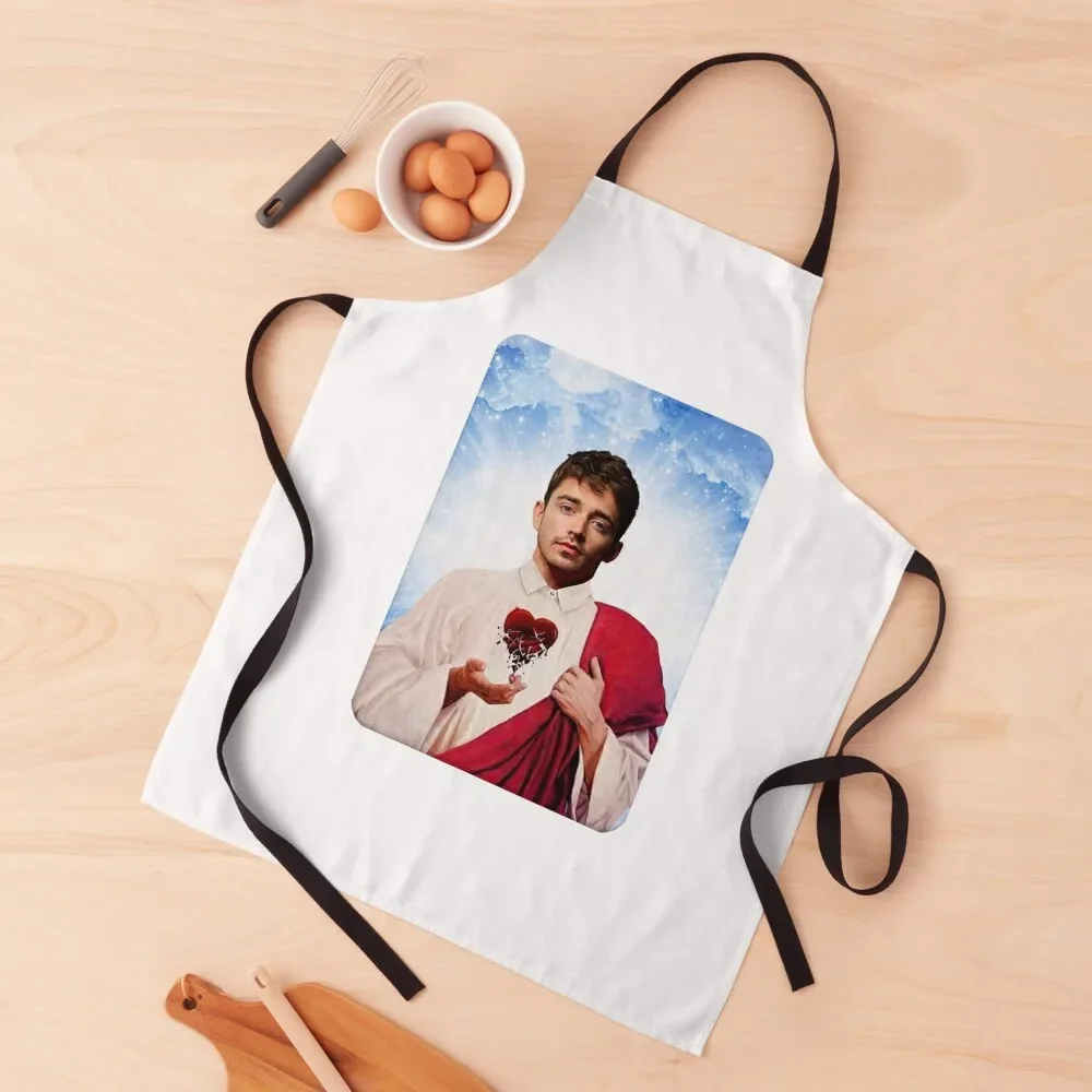 charles leclerc god Apron waterproof for women kitchen woman Apron
