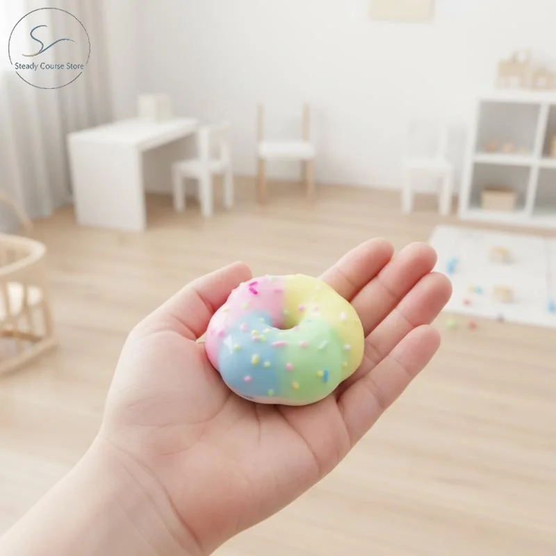 Slow Rebound Squeeze Fidget Ball 2026 New Crispy Texture Anti-Anxiety Stress Relief Toy for Kids Adults Office Use 1Pcs