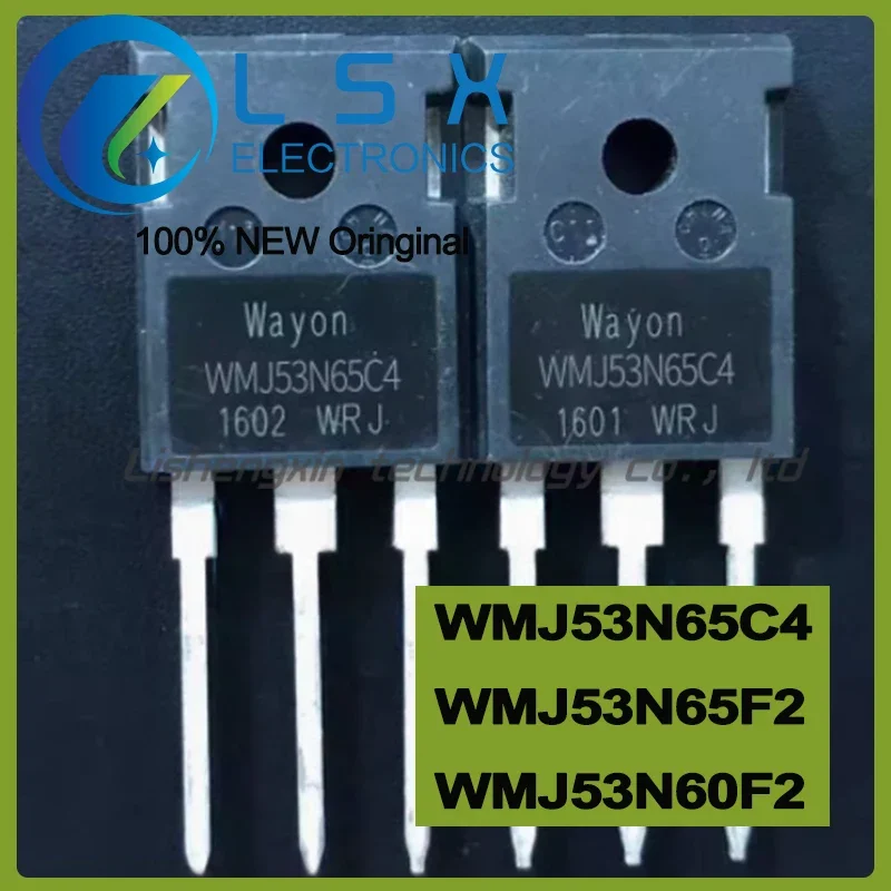 10pcs WMJ53N65C4 WMJ53N65F2 WMJ53N60F2 TO-247 53A 650V New and Original