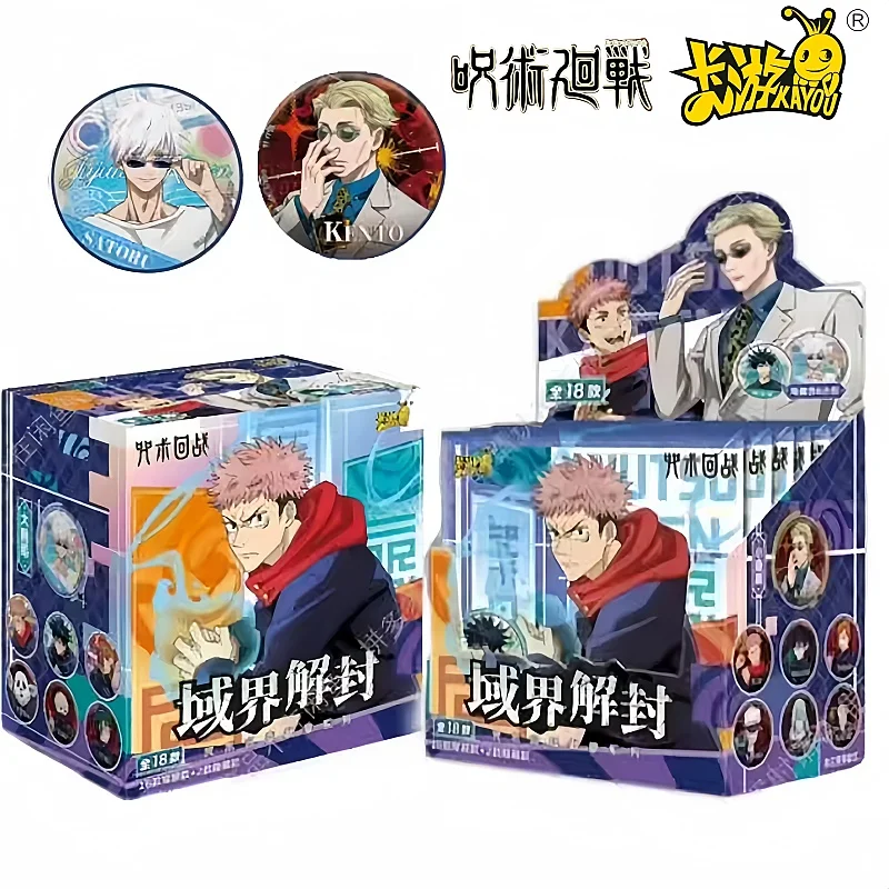 Tarjeta Kayou Jujutsu Kaisen, capítulo avanzado Gojo Satoru Fushiguro Megumi Itadori Yuji Warlock, tarjeta de colección, juguete de regalo, novedad de 2024