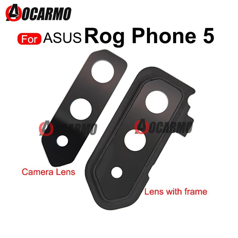 

Back Camera Lens For ASUS ROG Phone 5 6 ROG6 Rog5 Rear Camera Lens With Frame Replacement Part