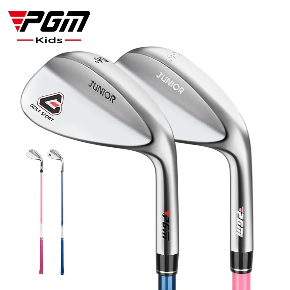 PGM Junior Golf Clubs #7 Iron Pole Flex R Kids Left and Right Handed Stainless Steel Children Sand Wedge 56 Degree JRSG001 new