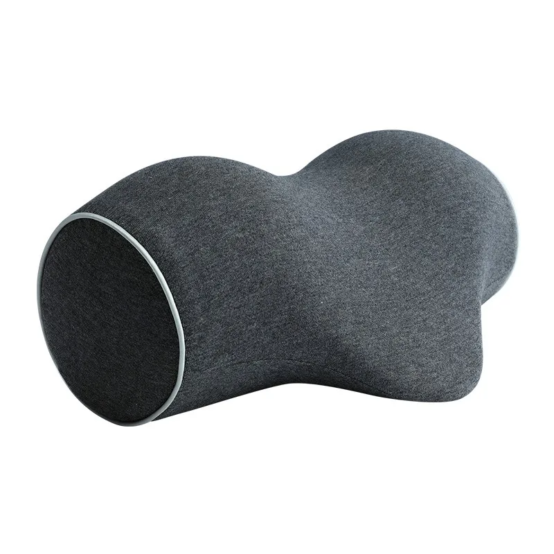 Cervical Spine Pillow Antiarch Traction Pillow PU Memory Cotton Pillow Core Pure Cotton Cover Portable Cervical Spine Pillow