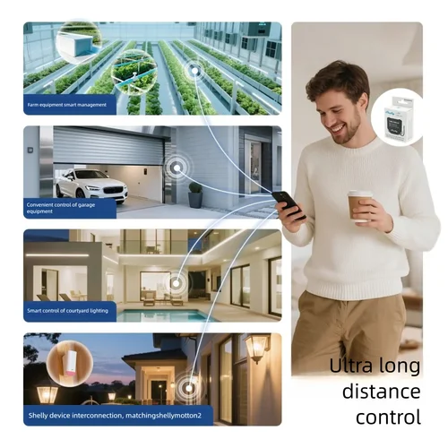 Imagen 2 del producto Shelly LoRa Addon Módulo de comunicación confiable de largo alcance Solución definitiva para automatizar instalaciones remotas de gestión de calles